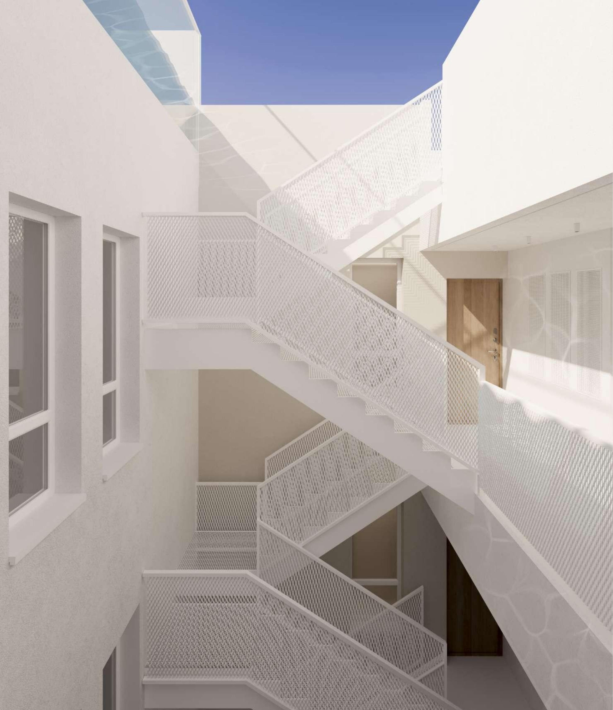 Escalera comunitaria